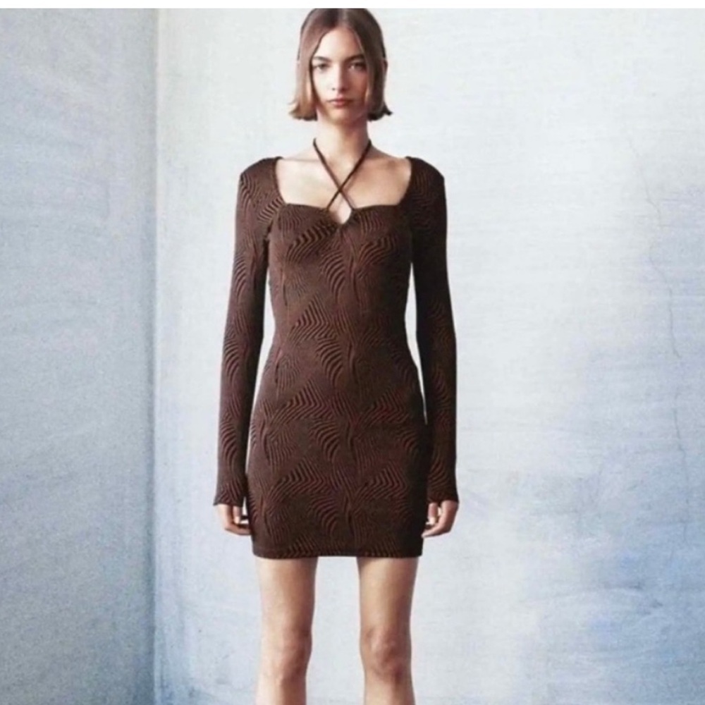 Zara Tie Front Dress